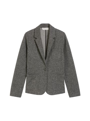 Marc O'Polo Jersey-Tweedblazer relaxed in Dark Grey