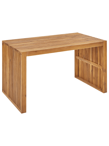 Beliani Esstisch BELLANO in Braun - (W) 120 x (H) 70 x (L) 70 cm
