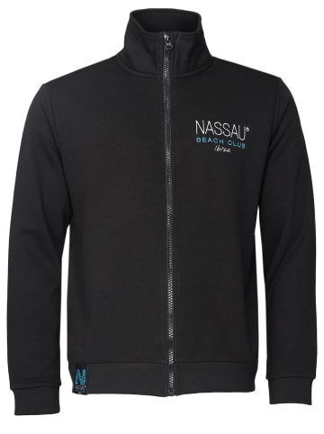 Nassau Beach Sweatjacke NB231031 in schwarz
