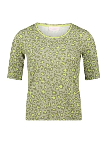 Betty Barclay Basic Shirt mit Rippenstruktur in Khaki/Green