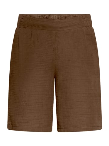 Betty Barclay Sommerhose mit elastischem Bund in Brown