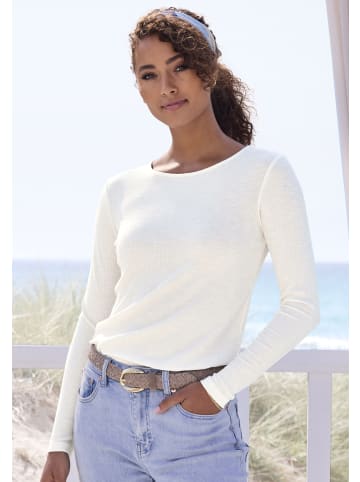 Vivance by Lascana Langarmshirt in creme