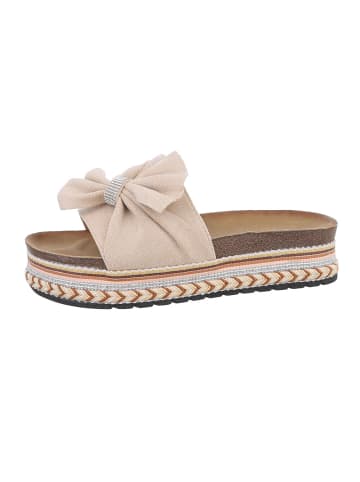 Ital-Design Sandale & Sandalette in Beige