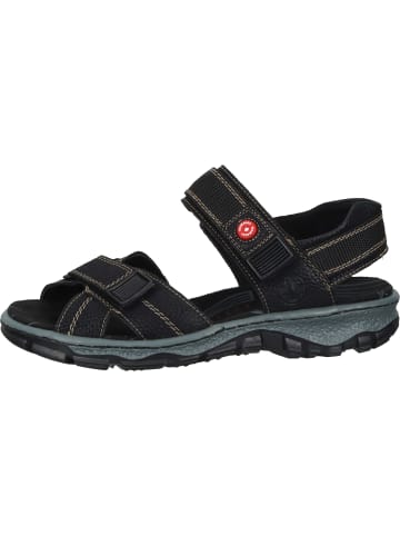 rieker Komfort-Sandalen in schwarz