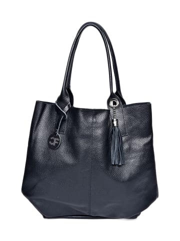 Carla Ferreri Henkeltasche in Schwarz