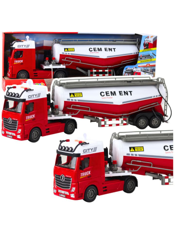 Wisam® Zementtankwagen mit Wassergießfunktion, Lichtern und Geräuschen