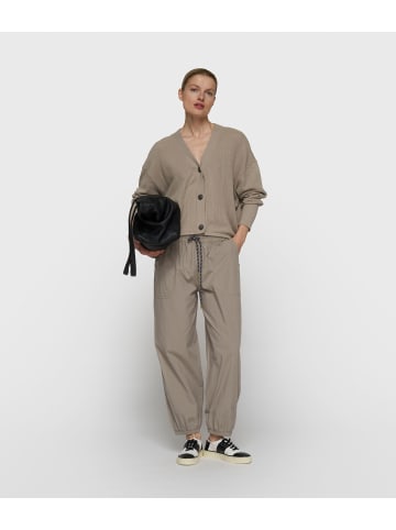 10Days Crinkle Jogger Pant in Beige