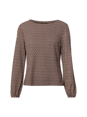 Zero Blusenshirt in braun pink - 0001