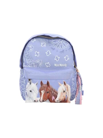 Depesche Rucksack BANDANA Miss Melody 10 x 24,5 x 30 cm in lila