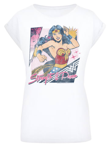 F4NT4STIC T-Shirt DC Comics Wonder Woman Strength & Power in weiß