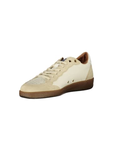 BLAUER USA Weiße Leder-Sneaker