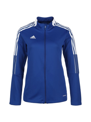 adidas Performance Trainingsjacke Tiro 21 in blau / weiß