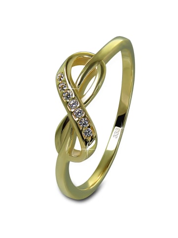 GoldDream Goldring 333 Gelbgold - 8 Karat, Infinity Größe 56 (17,8)