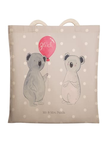 Mr. & Mrs. Panda shopping bag Koala Luftballon ohne Spruch in Grau Pastell