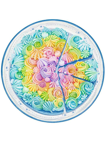 Ravensburger Puzzle 500 Teile Erwachsenenpuzzle 500 Teile - Circle of Colors - Regenbogenkuchen Ab 12 Jahre in bunt