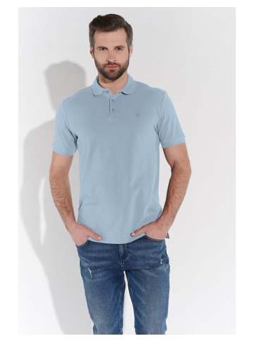 Steffen Klein Poloshirt in hellblau