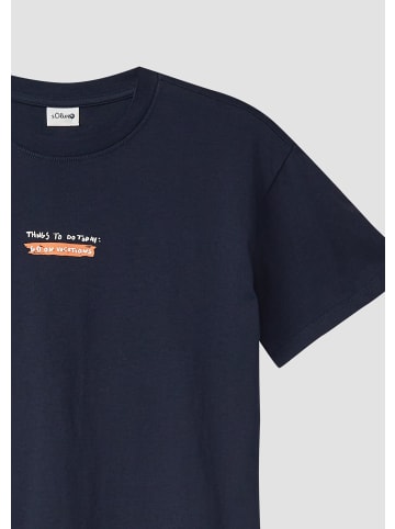 s.Oliver T-Shirt in 5952_navy