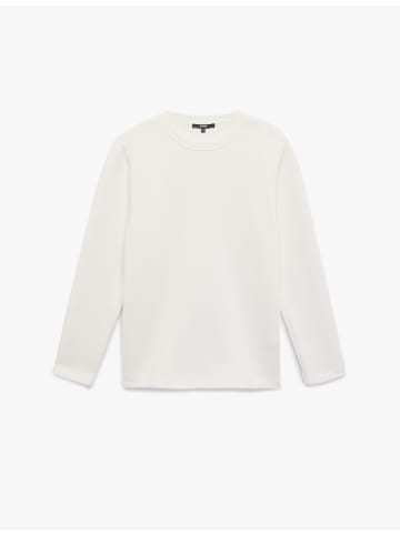 KOTON SWEATSHIRTS in Ekru