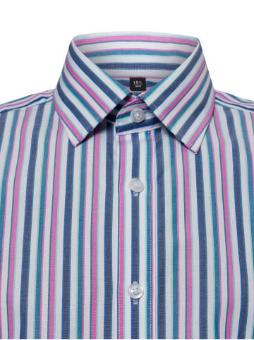 Finshley & Harding Businesshemd Easy Care in altrosa mehrfarbig - 0004