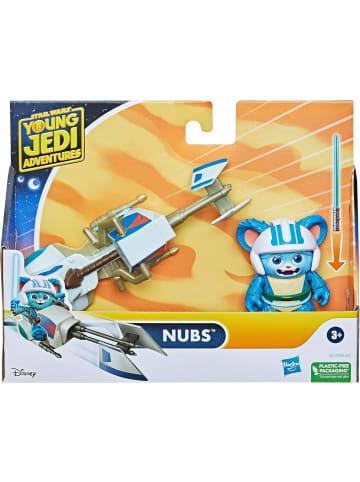 Hasbro Star Wars Nubs Figur & Speeder Bike Skala: 10 cm Action-Figur & Fahrzeug 3+