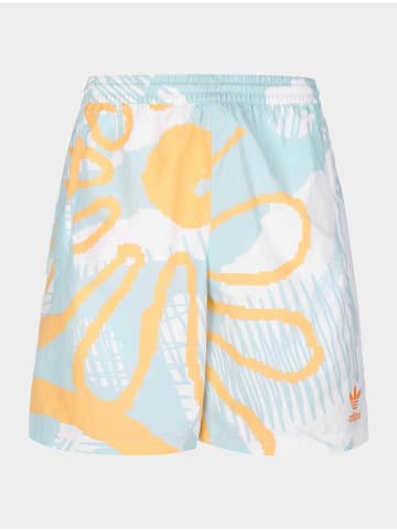 adidas Shorts in sky tint/acid orange