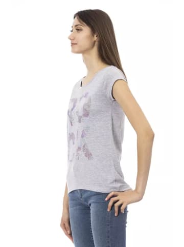Trussardi Action Grau Baumwolle Damen T-Shirt
