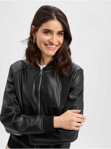 AMBER & JUNE Jacke in schwarz