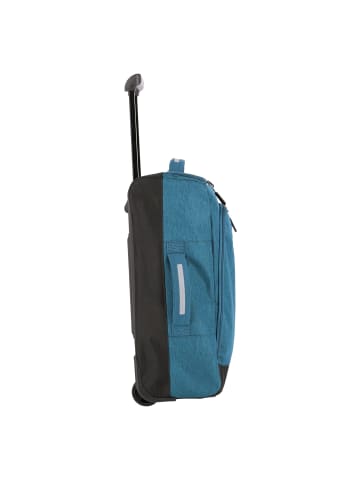 travelite Kick Off 2-Rollen Reisetasche 55 cm petrol