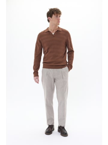 Matinique Strickpullover MApolo Gerade Passform in Nut