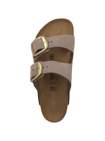 Birkenstock Sandale Arizona Big Buckle Nubukleder normal in lila