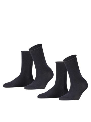 Falke Socken 2er Pack in Schwarzblau