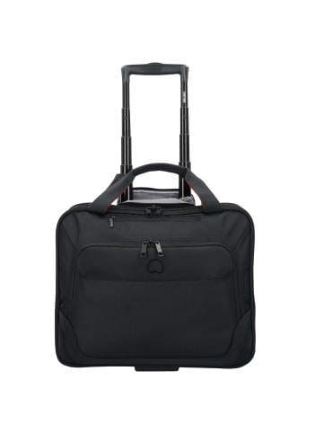 Delsey Parvis 2-Rollen Business Trolley 42 cm Laptopfach in schwarz