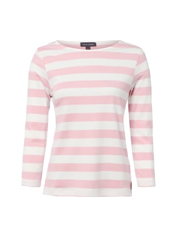 Franco Callegari Shirt in altrosa weiß - 0001