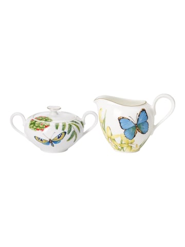 Villeroy & Boch 2er Set Milch- und Zucker-Set Amazonia Anmut in Bunt in bunt