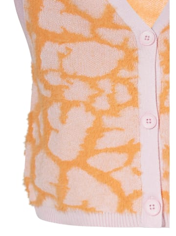 Swirly Damen Pullunder in ORANGE PINK
