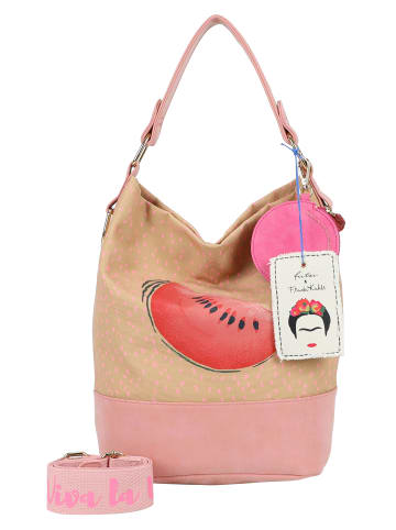 Fritzi aus Preußen Tasche Fritzi x Frida Kahlo in Beige