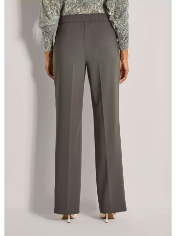 MADELEINE Elegante Damenhose mit Bügelfalten in graphit