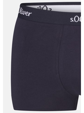 s.Oliver Retro Short / Pant Basic in Blau / Dunkelblau / Schwarz