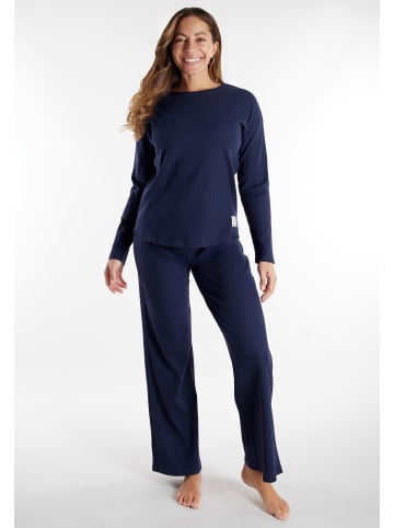 Tom Tailor Trainingsanzug Sitia in blau-mittel-uni