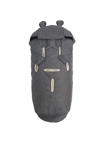 Kaiser Naturfellprodukte Kinderwagen Fußsack XL Ears Wool anthracite melange