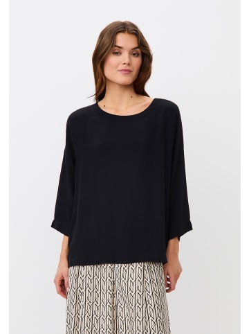 MASAI  3/4 Arm Bluse MaBecca in schwarz