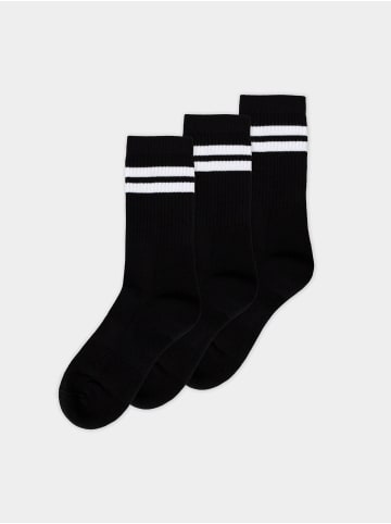 Erlich Textil  Sportsocke 3er Pack Andi in schwarz