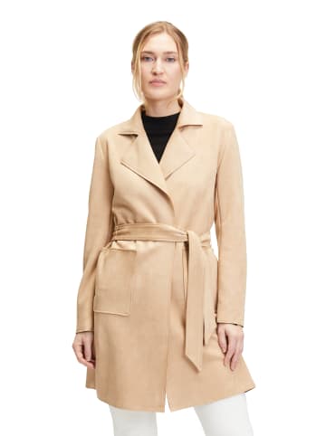 Betty Barclay Longjacke mit Gürtel in Beige