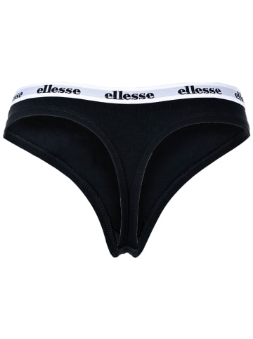 ellesse String 6er Pack in Schwarz/Weiß/Grau