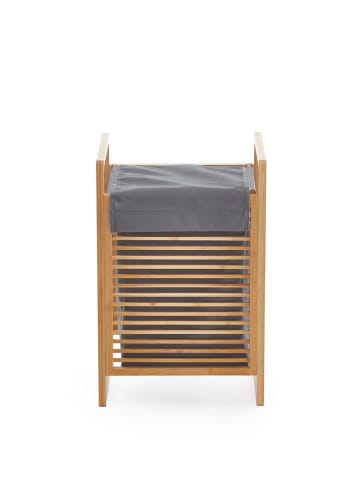 ebuy24 Wäschekorb Karin Grau 32 x 61 cm