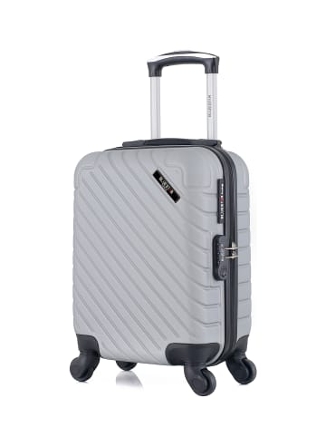 BlueStar Handgepäck Koffer CITE in Grau (26L)