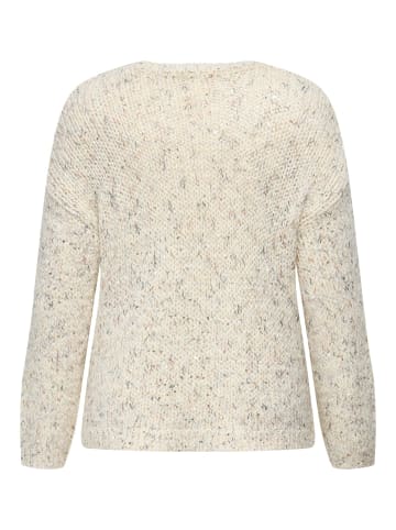 ONLY Carmakoma Strickpullover in Egret 1