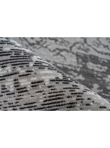 Arte Espina Kurzflor Teppich Baroque 825 in anthrazit - rechteckig