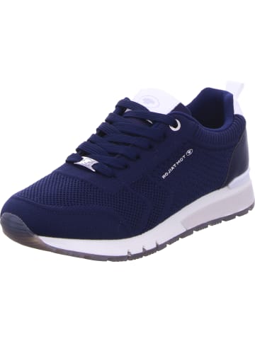 Tom Tailor Schnürhalbschuh in blau