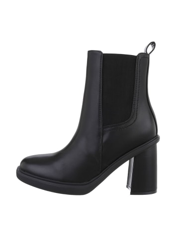 Ital-Design Stiefelette in Schwarz